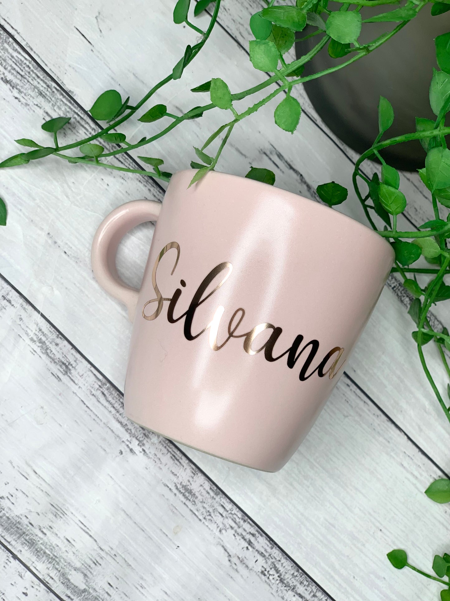 Personalised 370ml Name Mug Pink