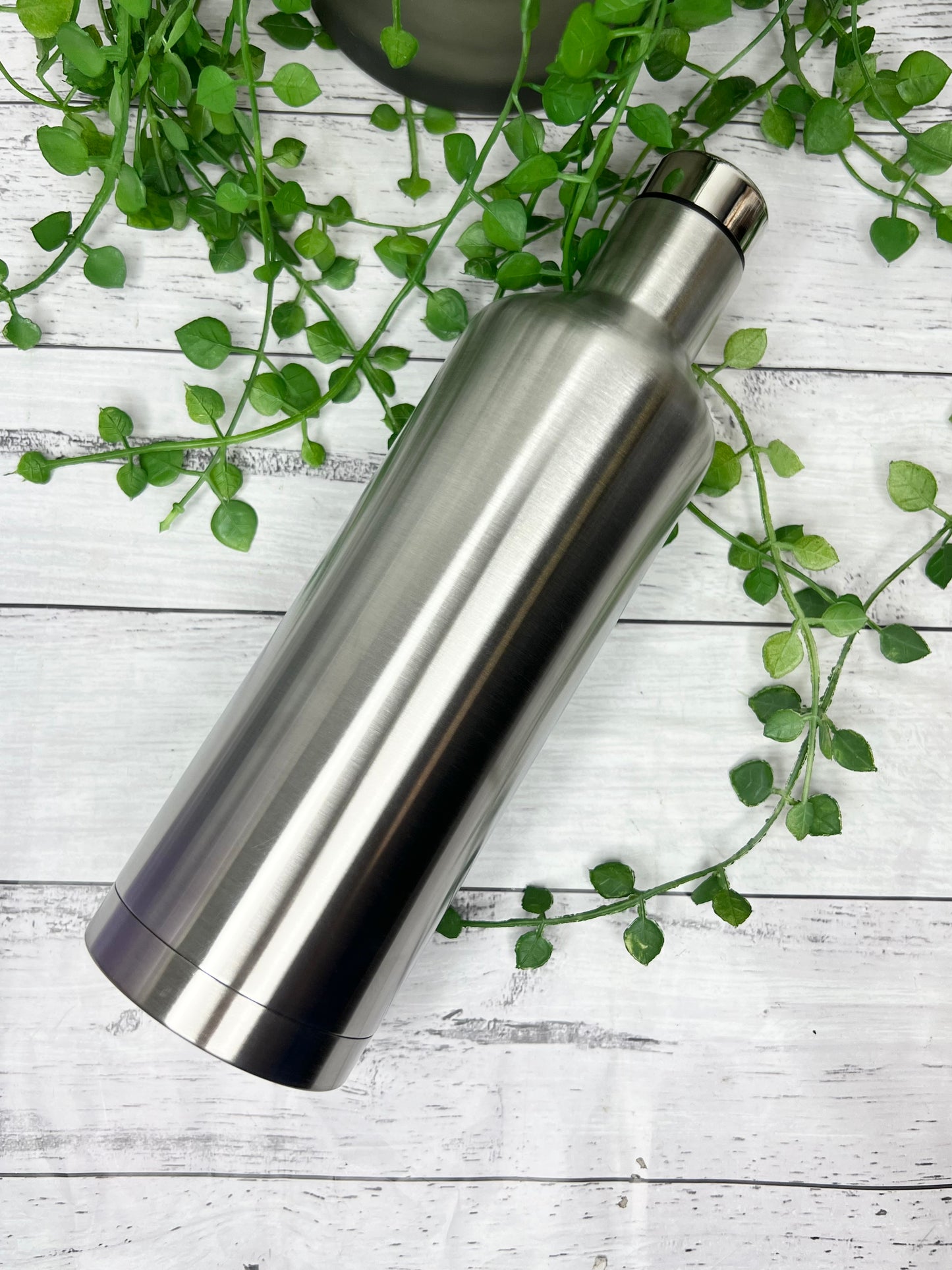 Silver Insulated Vacuum Stainless Steel 502ml Wine Tumbler