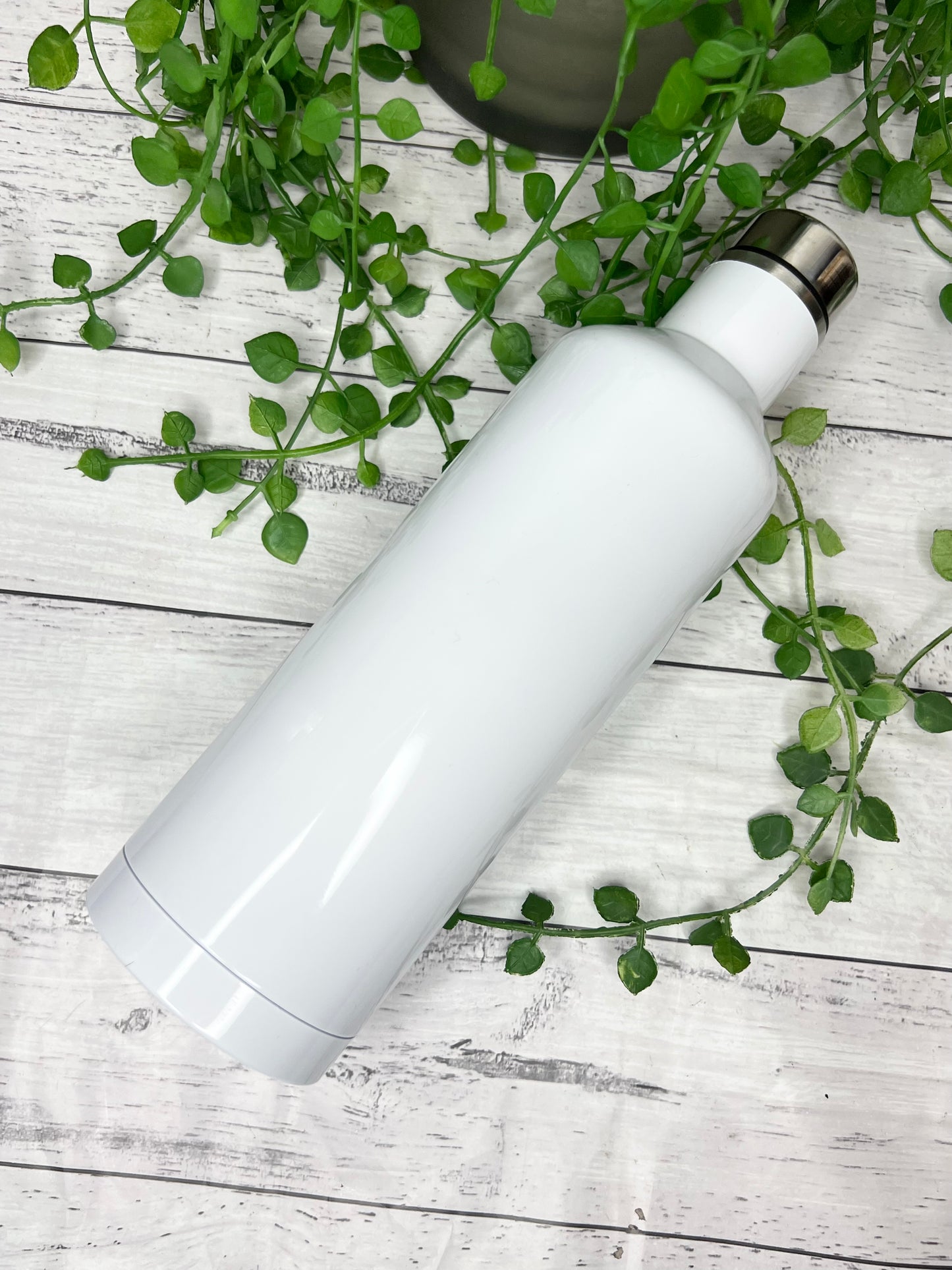 White Insulated Vacuum Stainless Steel 502ml Wine Tumbler