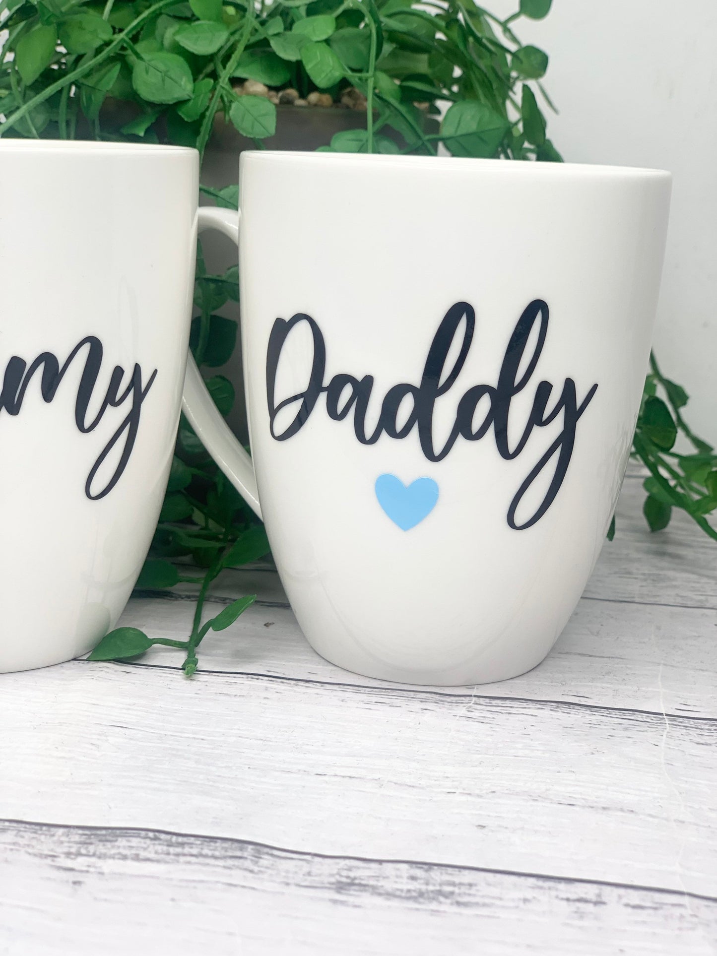 Mummy and Daddy 450ml mugs coffee cups parents