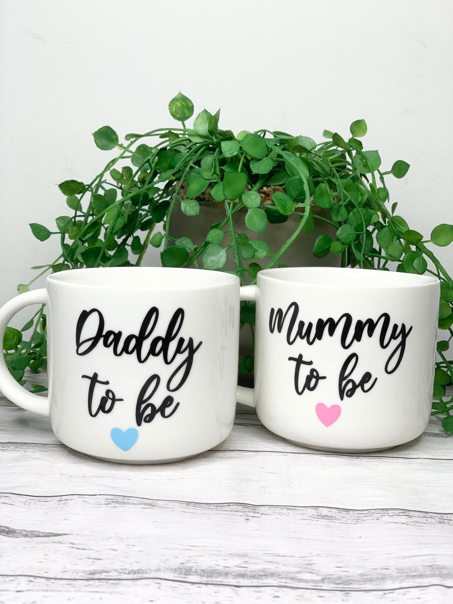 Mummy to be and daddy to be  440ml mugs coffee cups set couple gift set
