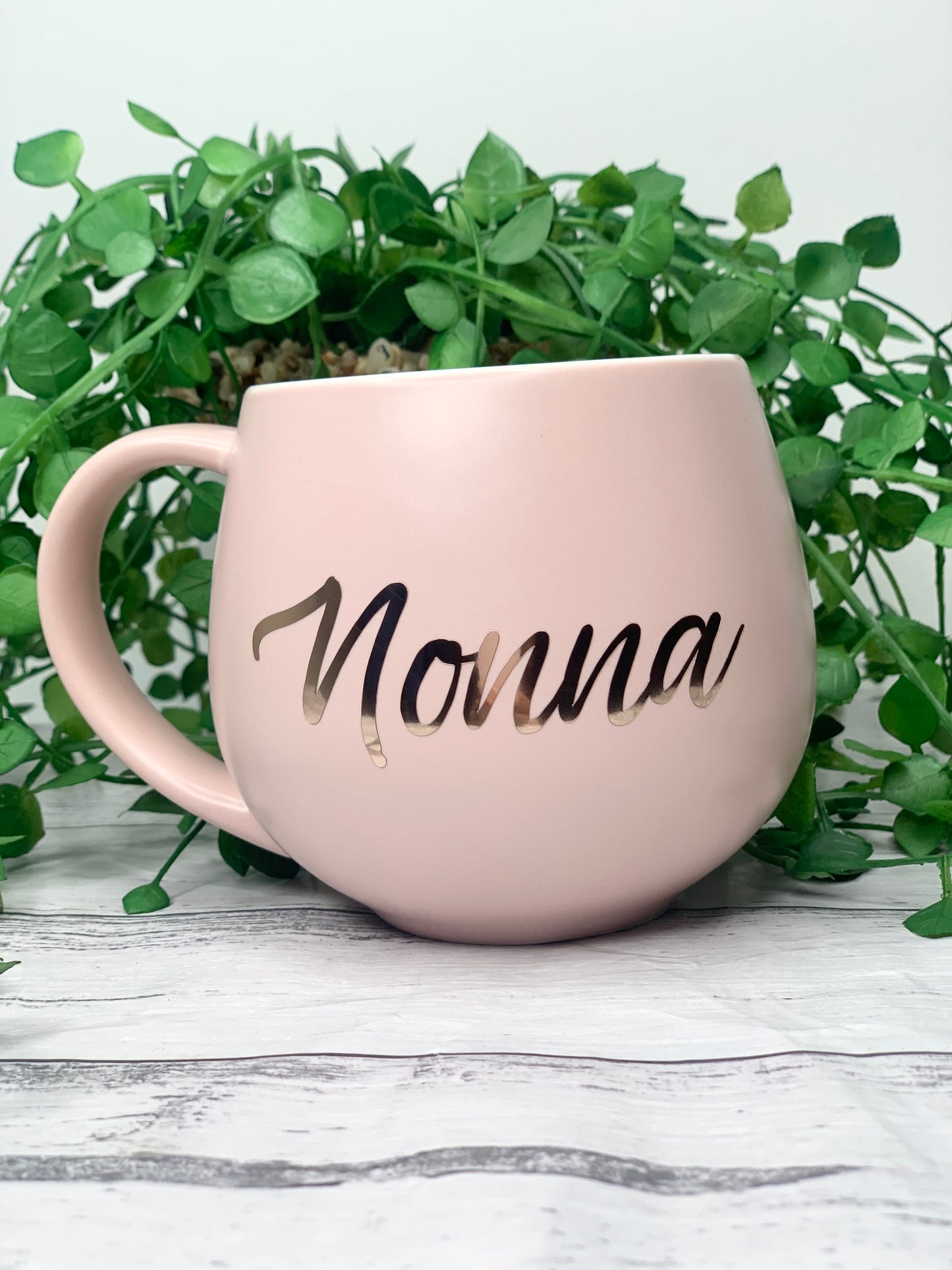 Personalised Pink hug mugs names 450ml Gift snug mug