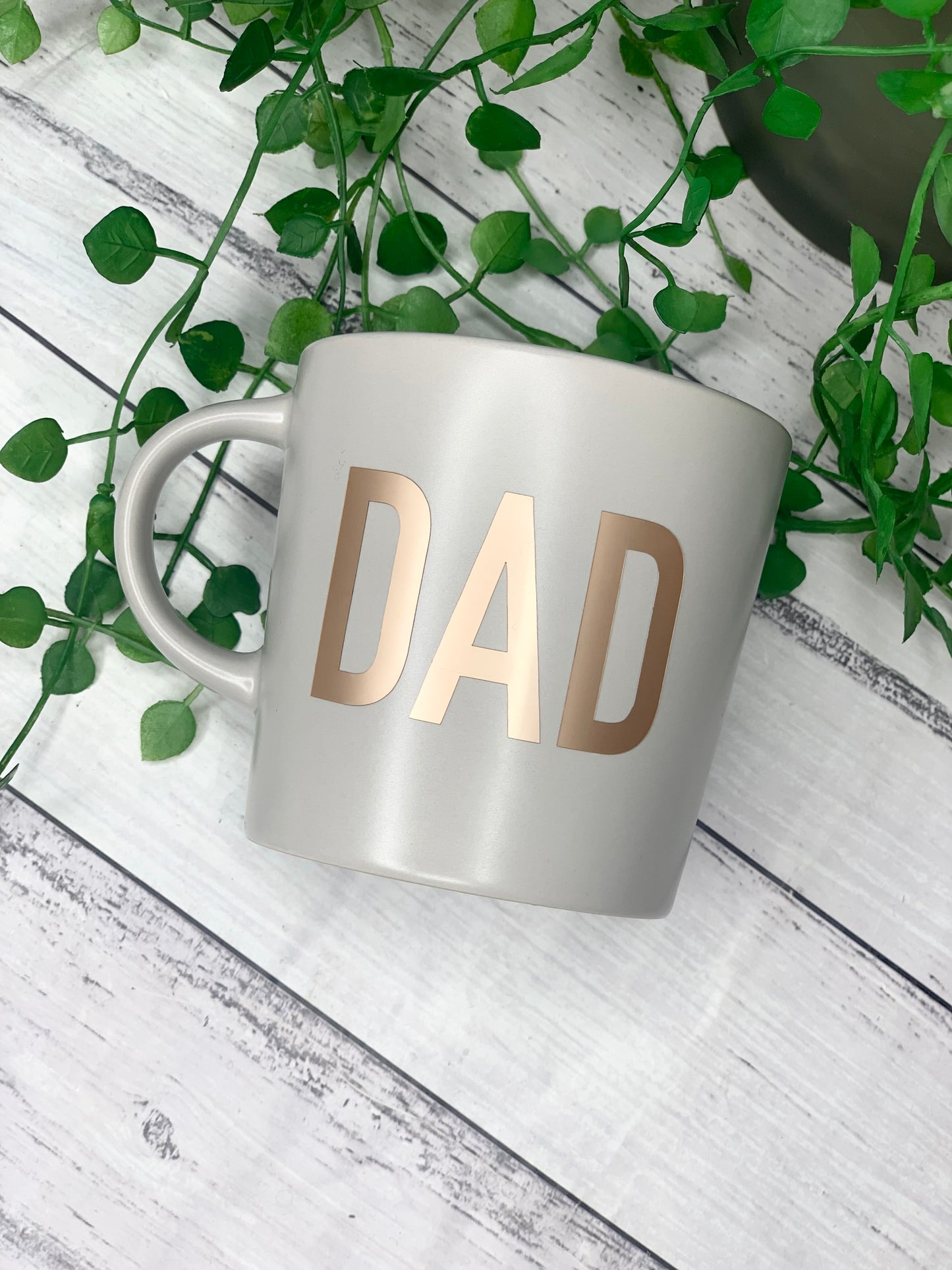 Personalised 300ml Name Mug Light grey