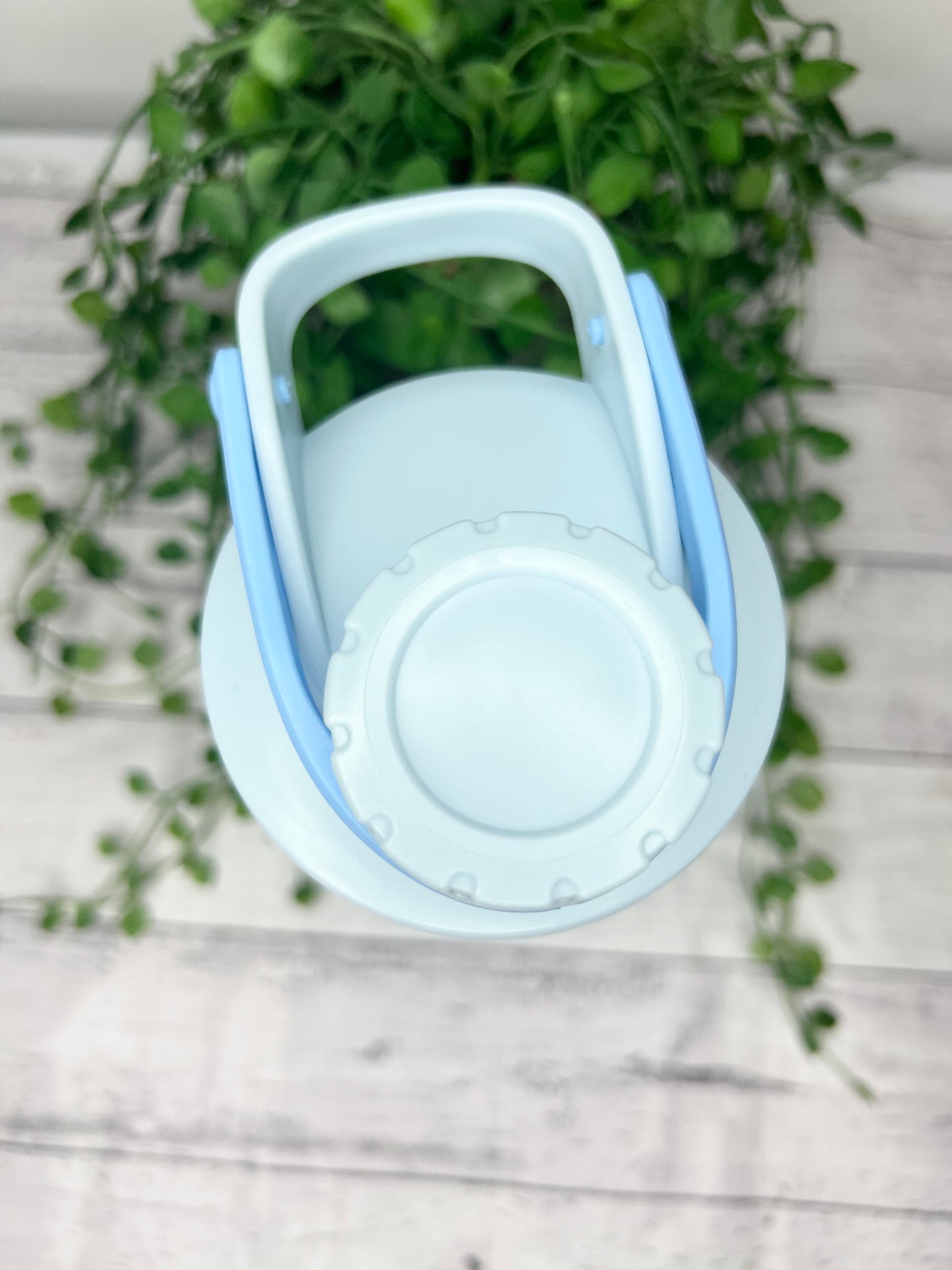 Personalised Blue 500ml Shaker Bottle Protein Sport Fitness with Shaker and protein powder holder