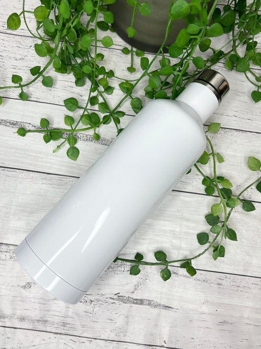 White Insulated Vacuum Stainless Steel 502ml Wine Tumbler