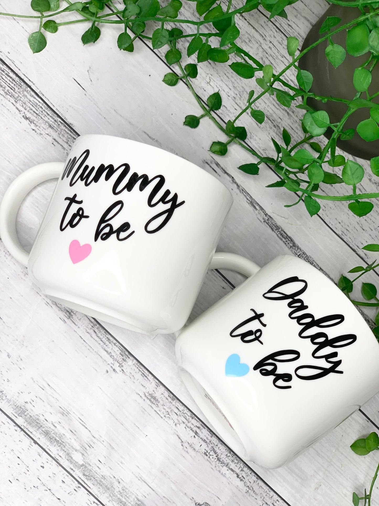 Mummy to be and daddy to be  440ml mugs coffee cups set couple gift set