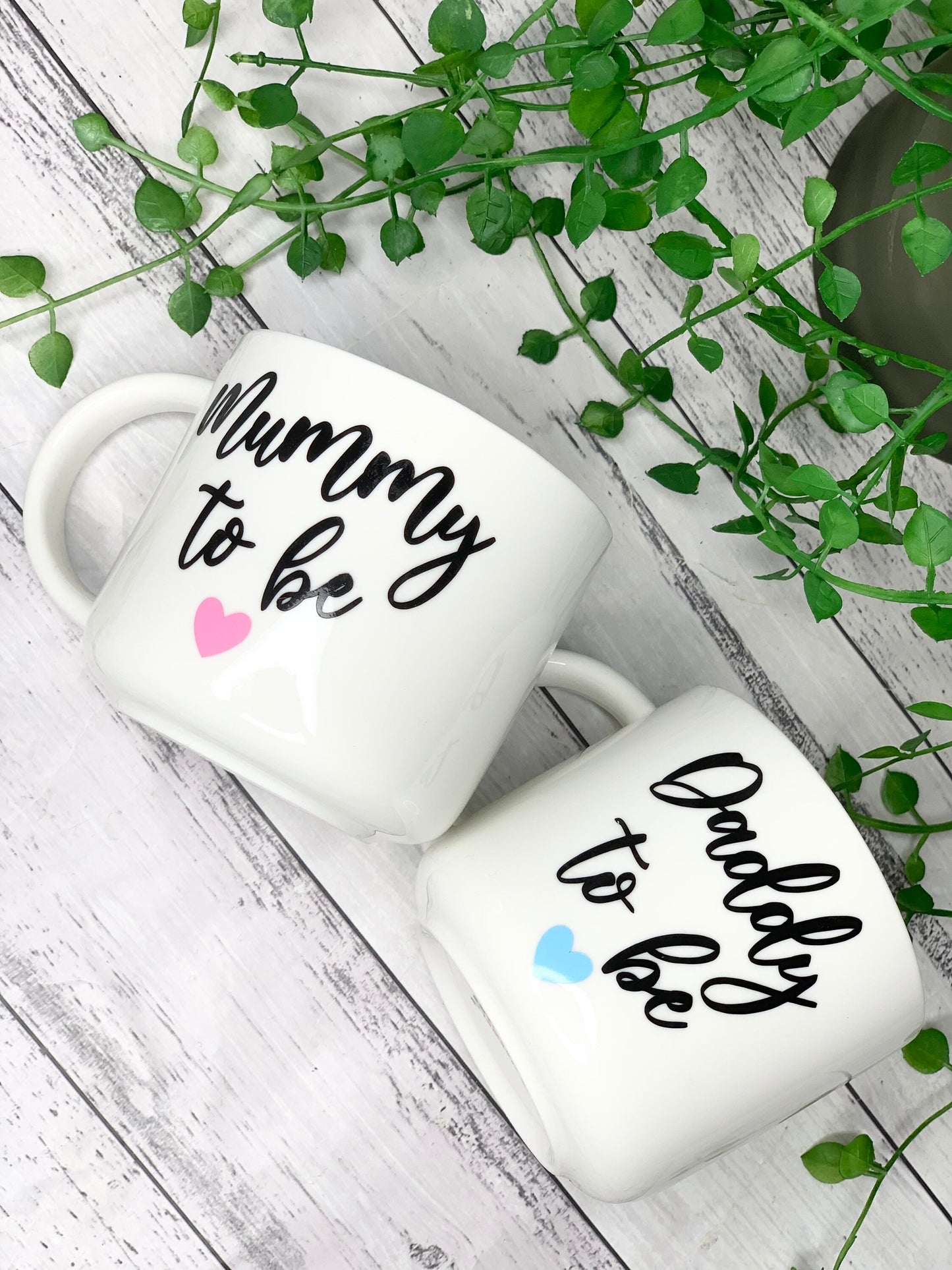 Mummy to be and daddy to be  440ml mugs coffee cups set couple gift set