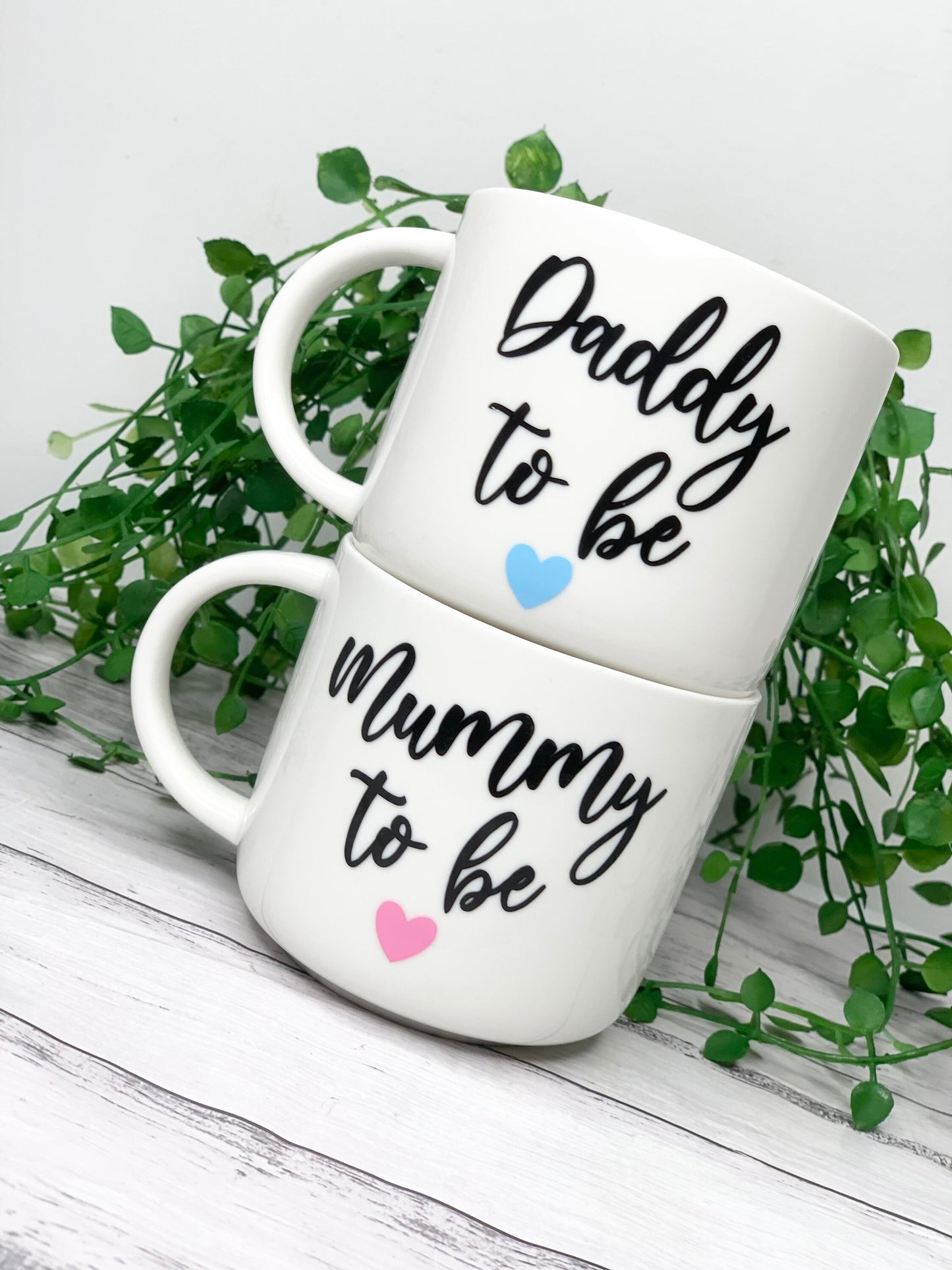 Mummy to be and daddy to be  440ml mugs coffee cups set couple gift set