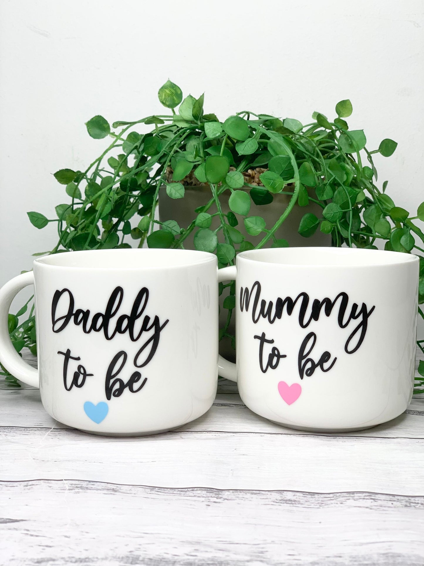 Mummy to be and daddy to be  440ml mugs coffee cups set couple gift set