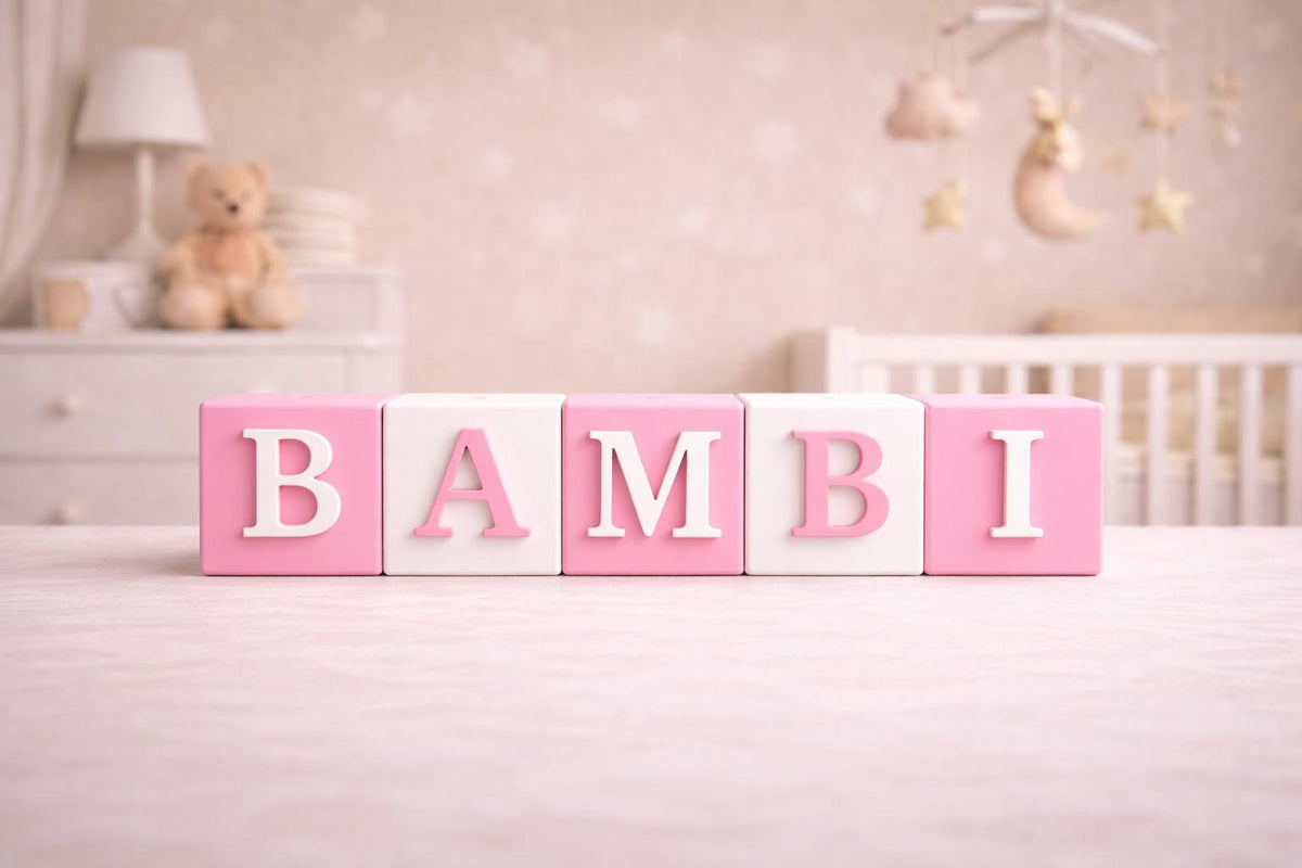 Personalised Baby Name Blocks | Custom Nursery Name Sign | 3D Printed Baby Blocks | Baby Shower Gift | Newborn Decor