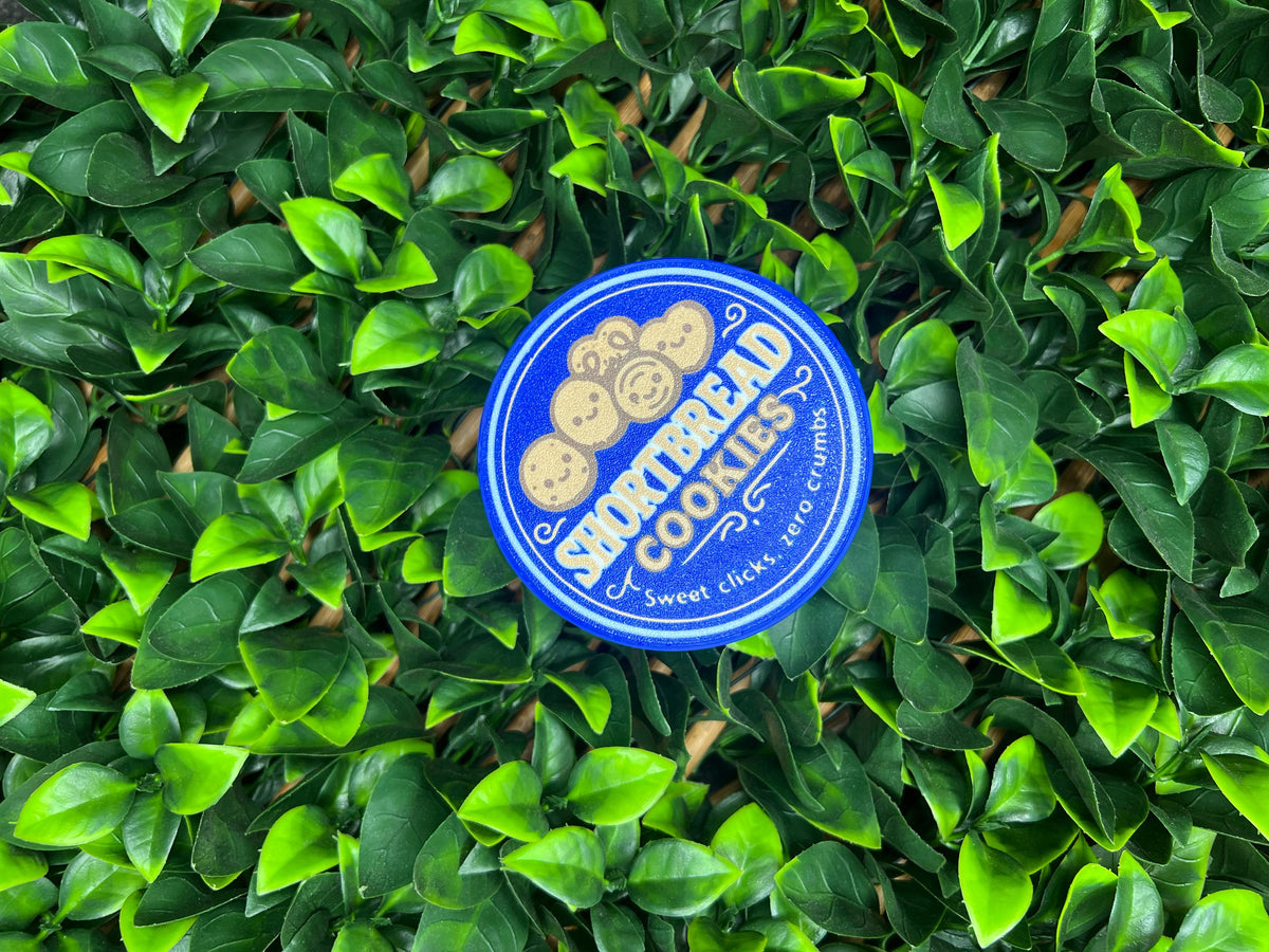 3D Printed Shortbread Cookie Clicker Fidget Toy – Cookie Tin