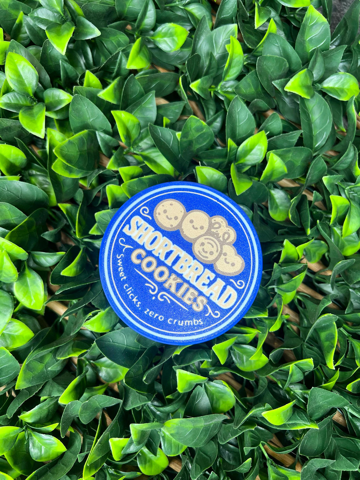 3D Printed Shortbread Cookie Clicker Fidget Toy – Cookie Tin